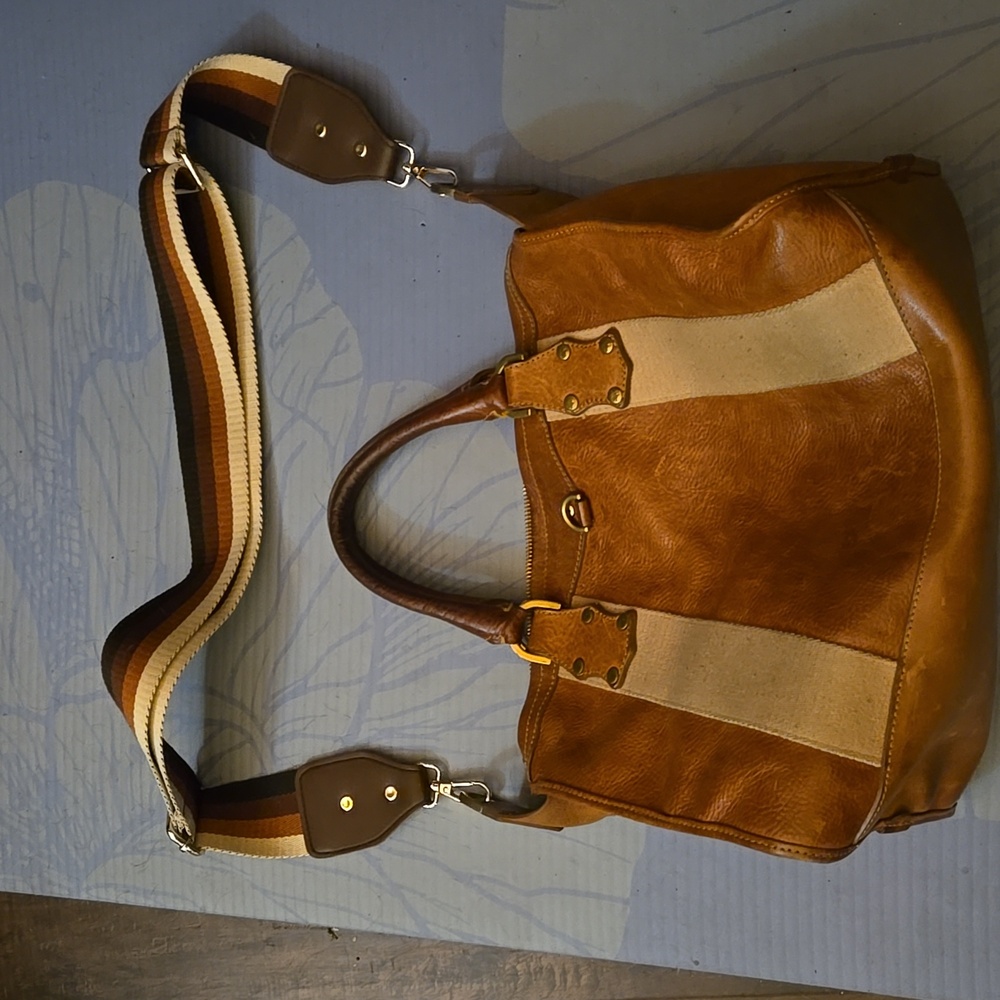 Women's Mulberry Cognac leather with tan color strap. - Picture 16 of 16